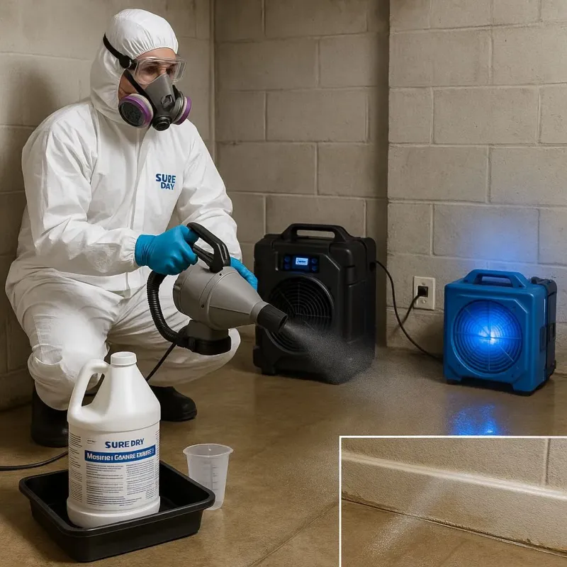 Sanitization and Odor Removal process in Bithlo, FL